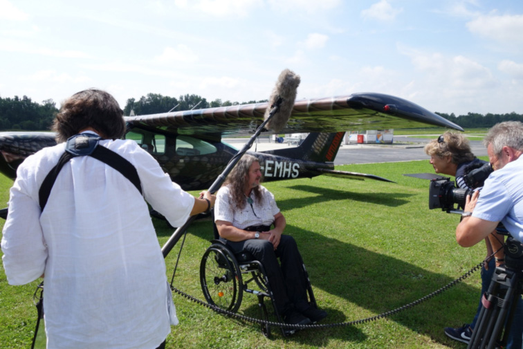 2016 veranstaltete der VEBWK eine Charityaktion am Flughafen Ellermühle bei Landshut