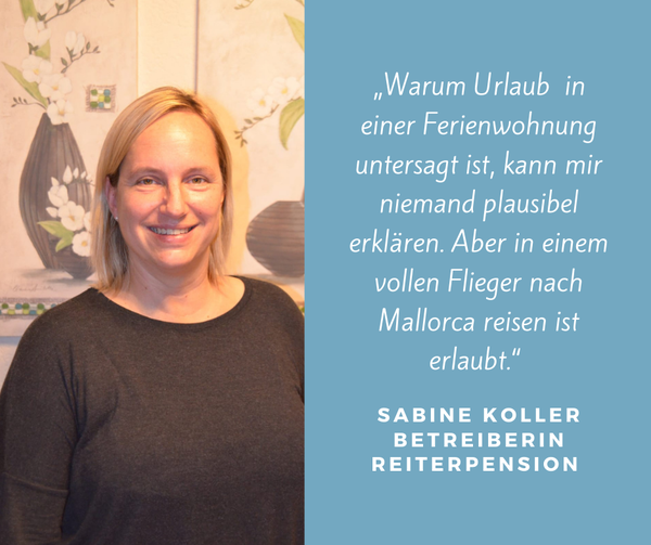 Ich heiße Sabine Koller, mein Mann und ich betreiben die Reiterpension Kollerhof in Neunburg v. W.