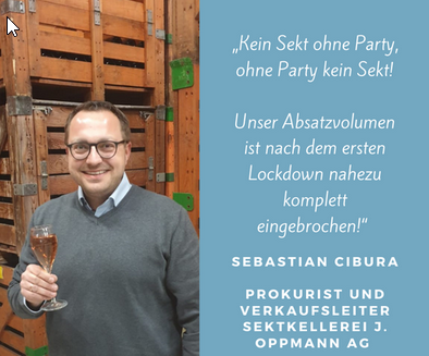 Von der sog. „November – und Dezemberhilfe“ unserer Regierung konnten wir aufgrund eines Absatzrückgangs von knapp unter 80% leider nicht profitieren.