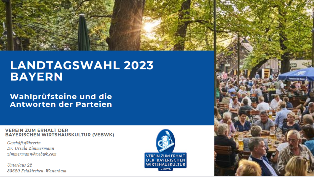 Am 8. Oktober 2023 ist es so weit: In Bayern wird ein neuer Landtag gewählt!