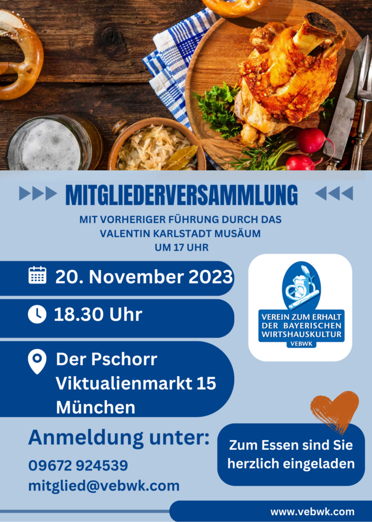 Jetzt zur Mitgliederversammlung und Museumsführung anmelden.