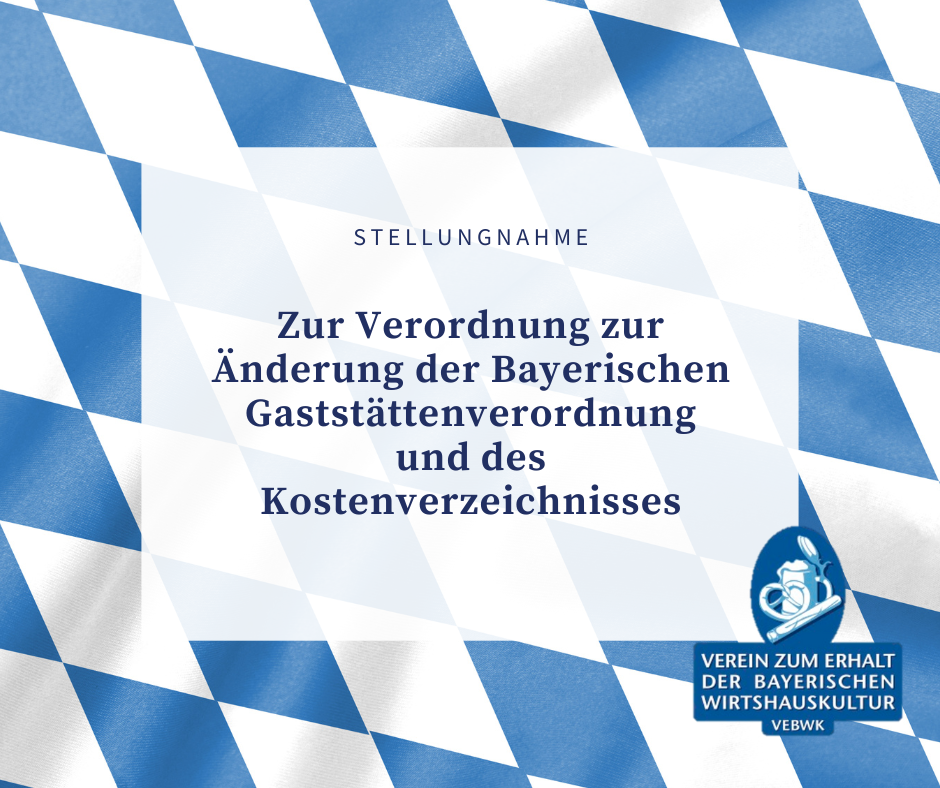 Der VEBWK begrüßt die geplante Entbürokratisierung des Gestattungsverfahrens, sieht jedoch Nachbesserungsbedarf, um Missbrauch vorzubeugen. In unserer Stellungnahme fordern wir klare Kriterien für den „besonderen Anlass