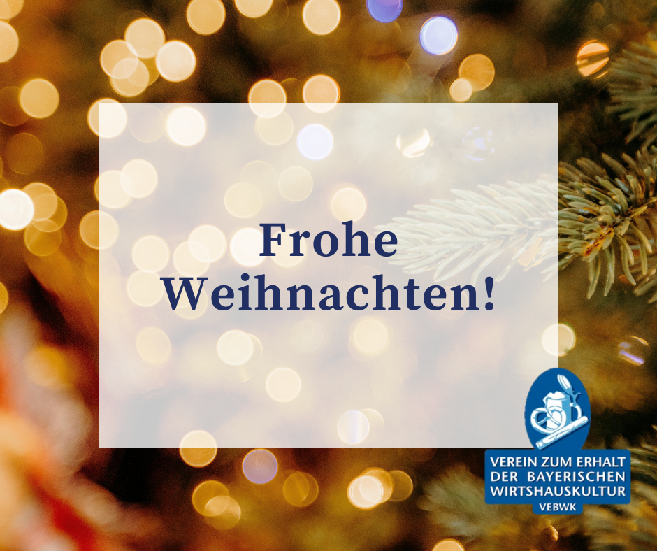 Der VEBWK wünscht frohe und besinnliche Weihnachten, erholsame Feiertage und einen guten Start ins neue Jahr!