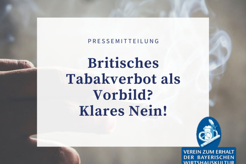 Der VEBWK beobachtet das vom britischen Parlament verabschiedete Gesetz zum schrittweisen Tabakverkaufsverbot mit großer Sorge. Das Gesetz untersagt allen nach dem 1. Januar 2009 Geborenen lebenslang den Kauf von Zigaretten und Tabakprodukten. Der VEBWK warnt eindringlich davor, ein solches Modell als Vorbild für Deutschland heranzuziehen.