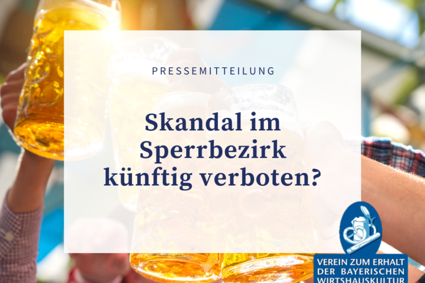 Der VEBWK kritisiert das von der Gleichstellungsstelle der Stadt Erlangen an die Wirte der Bergkirchweih verschickte Schreiben, in dem zwölf namentlich genannte Lieder zum Nicht-Spielen aufgefordert werden, als völlig unverhältnismäßigen Eingriff in die Freiheit der Festkultur. Die Lieder hätten aufgrund sexistischer oder frauenfeindlicher Inhalte auf dem Volksfest keinen Platz. Unter den indizierten Titeln findet sich auch der Kulthit „Skandal im Sperrbezirk“ der Spider Murphy Gang.