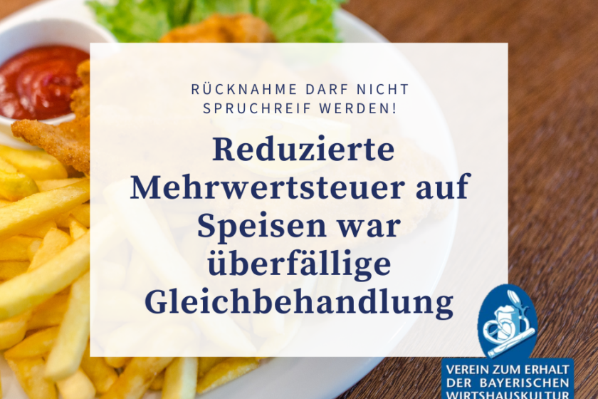 Der VEBWK weist die Forderung der Vorsitzenden des Sachverständigenrats, Monika Schnitzer, nach einer Rücknahme der Mehrwertsteuersenkung für die Gastronomie mit aller Entschiedenheit zurück. Schnitzer hatte die Maßnahme als „eine der überflüssigsten Subventionen seit Langem“ bezeichnet und behauptet, sie rette nicht die Landgasthäuser, sondern nütze vor allem Ketten wie McDonald’s und Burger King. Der VEBWK hält diese Darstellung für grob verzerrend und realitätsfern.