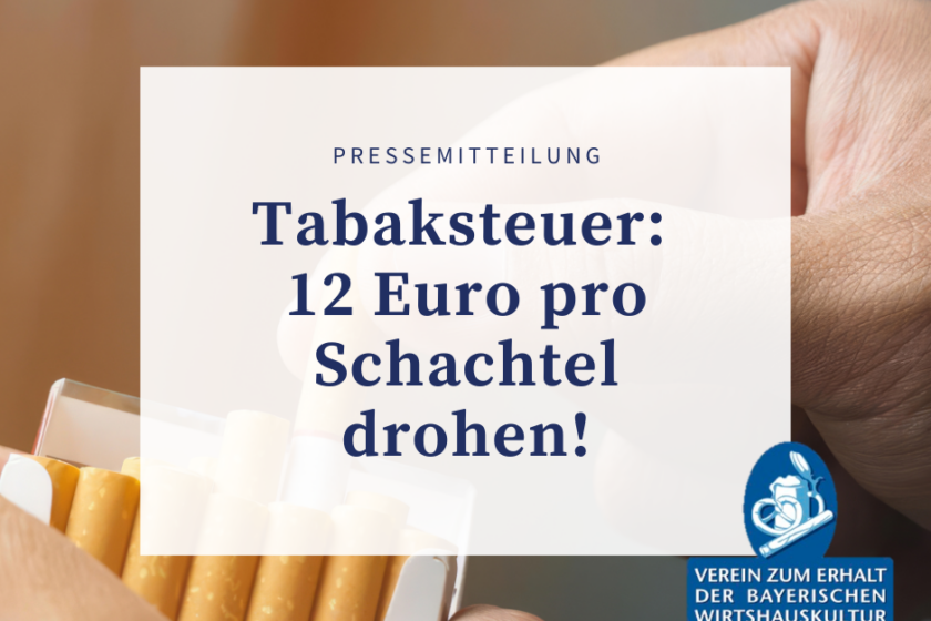 Der VEBWK kritisiert die Pläne der Bundesregierung, die Tabaksteuer bis 2030 noch stärker anzuheben als bislang vorgesehen. Bereits im Februar hatte der VEBWK vor einer Erhöhung gewarnt. Nun zeigt sich, dass die Politik den Warnungen nicht gefolgt ist, sondern weiter nachlegt.