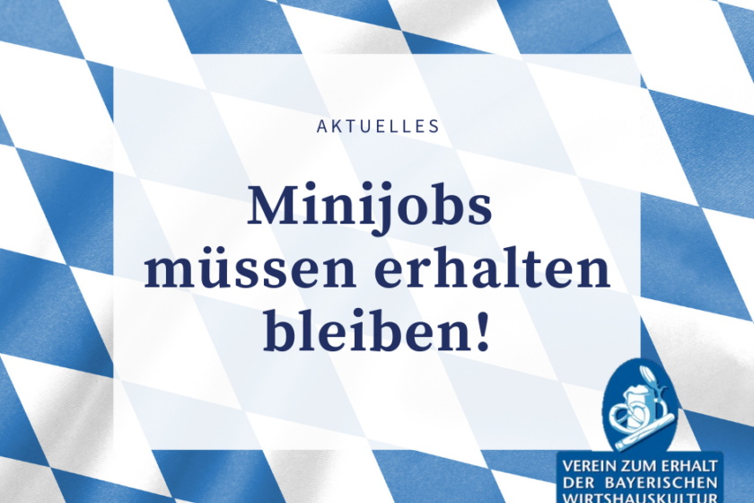 Anfang Juli hatten wir Entwarnung gegeben, weil der Koalitionsausschuss die Abschaffung der Minijobs vom Tisch genommen hatte. Nun müssen wir nachlegen - denn ganz sicher ist der Erhalt noch immer nicht.